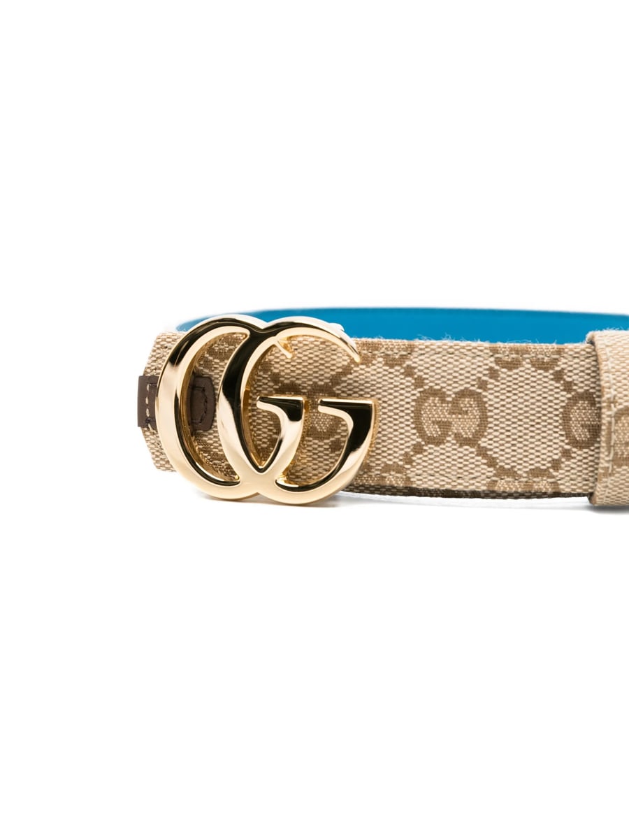 Gucci Gucci GG Supreme Double G Belt, view 3