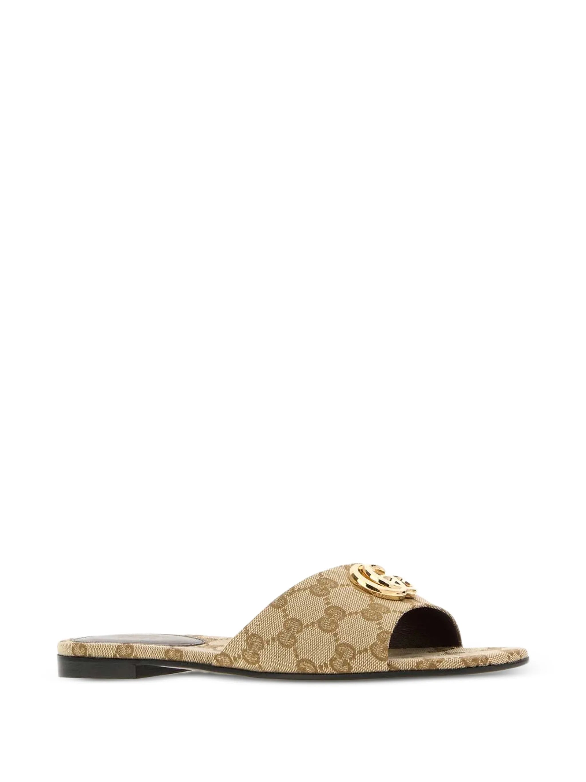 Gucci Gucci Double G Flat Sandals, view 2