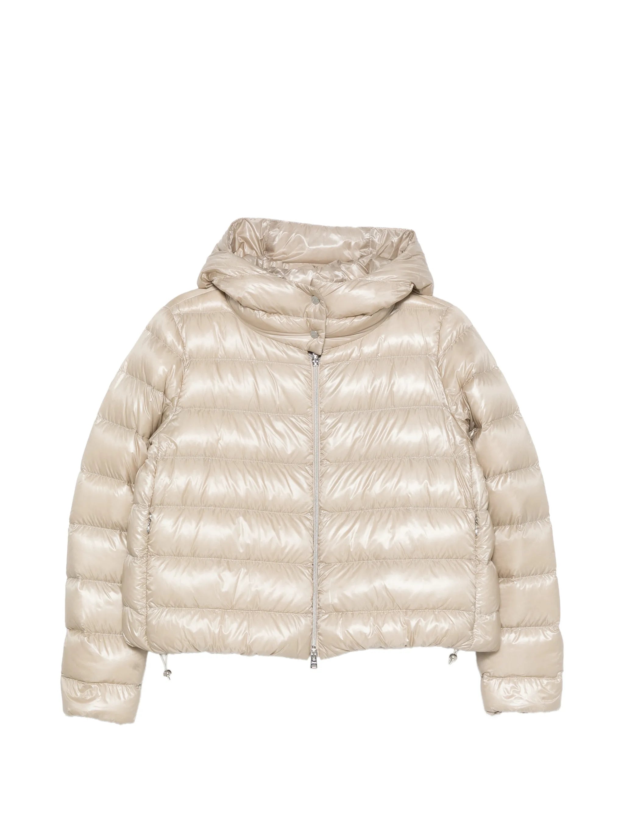 Herno Herno Hooded Quilted Zip-up Jacket
