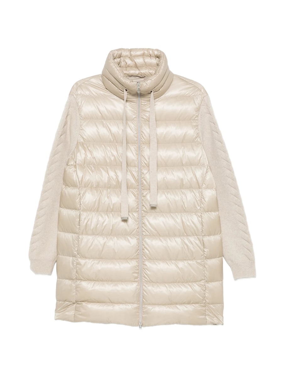 Herno Herno Quilted Panelled Zip-up Coat