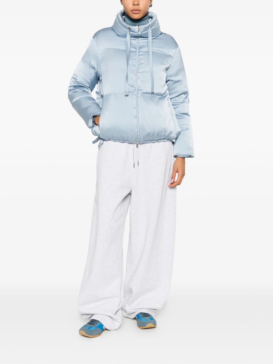 Herno Herno Quilted High-neck Zip-up Jacket, view 3