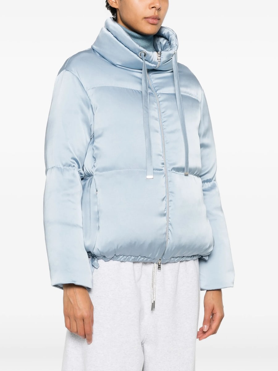 Herno Herno Quilted High-neck Zip-up Jacket, view 4