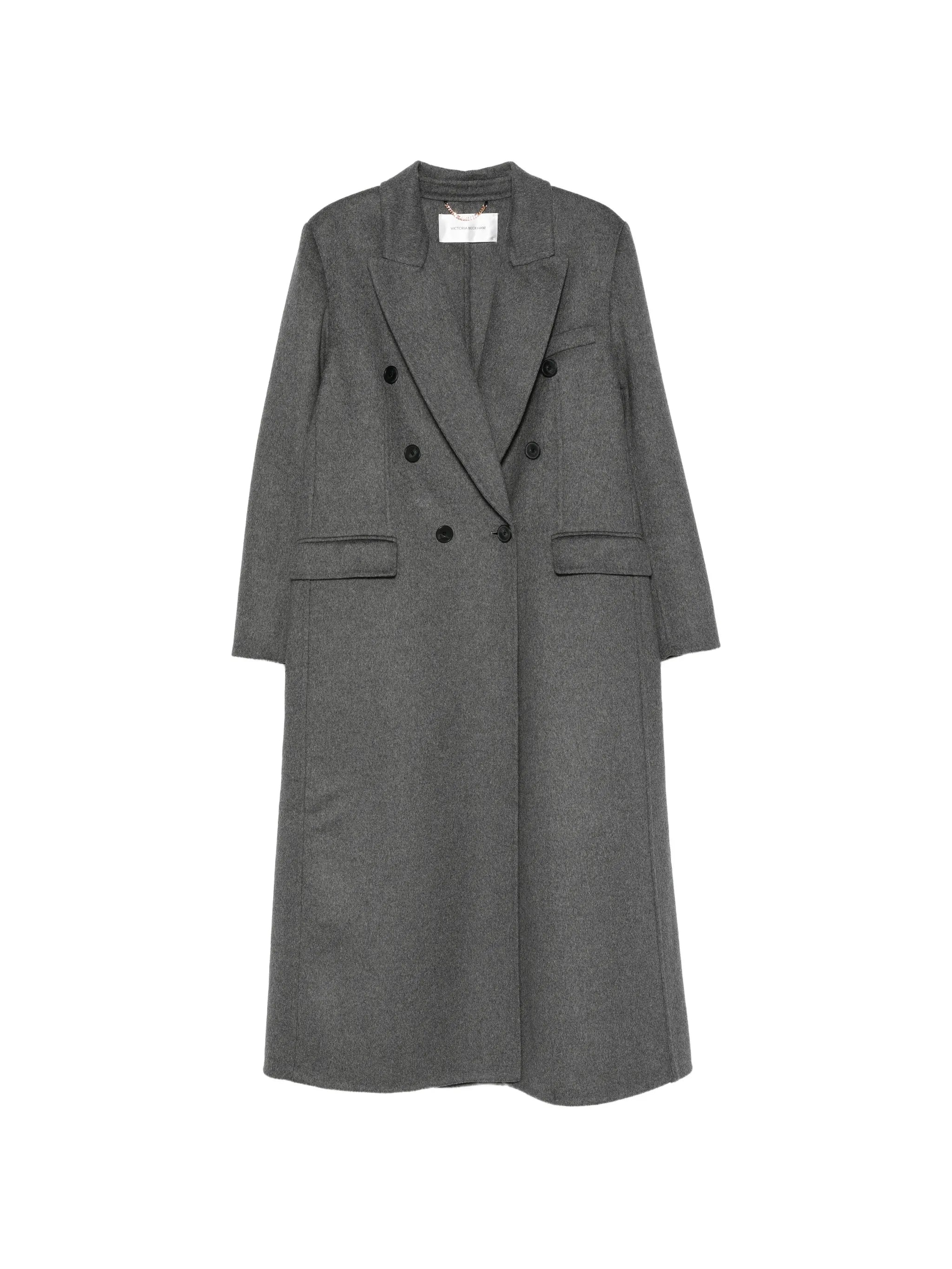 Victoria Beckham Victoria Beckham Double-breasted Peaked-lapel Coat