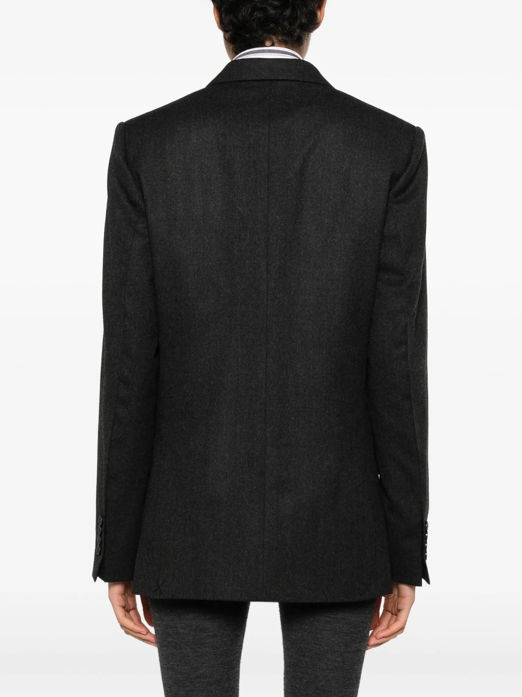 Victoria Beckham Victoria Beckham Double-breasted Wool Blazer, view 2