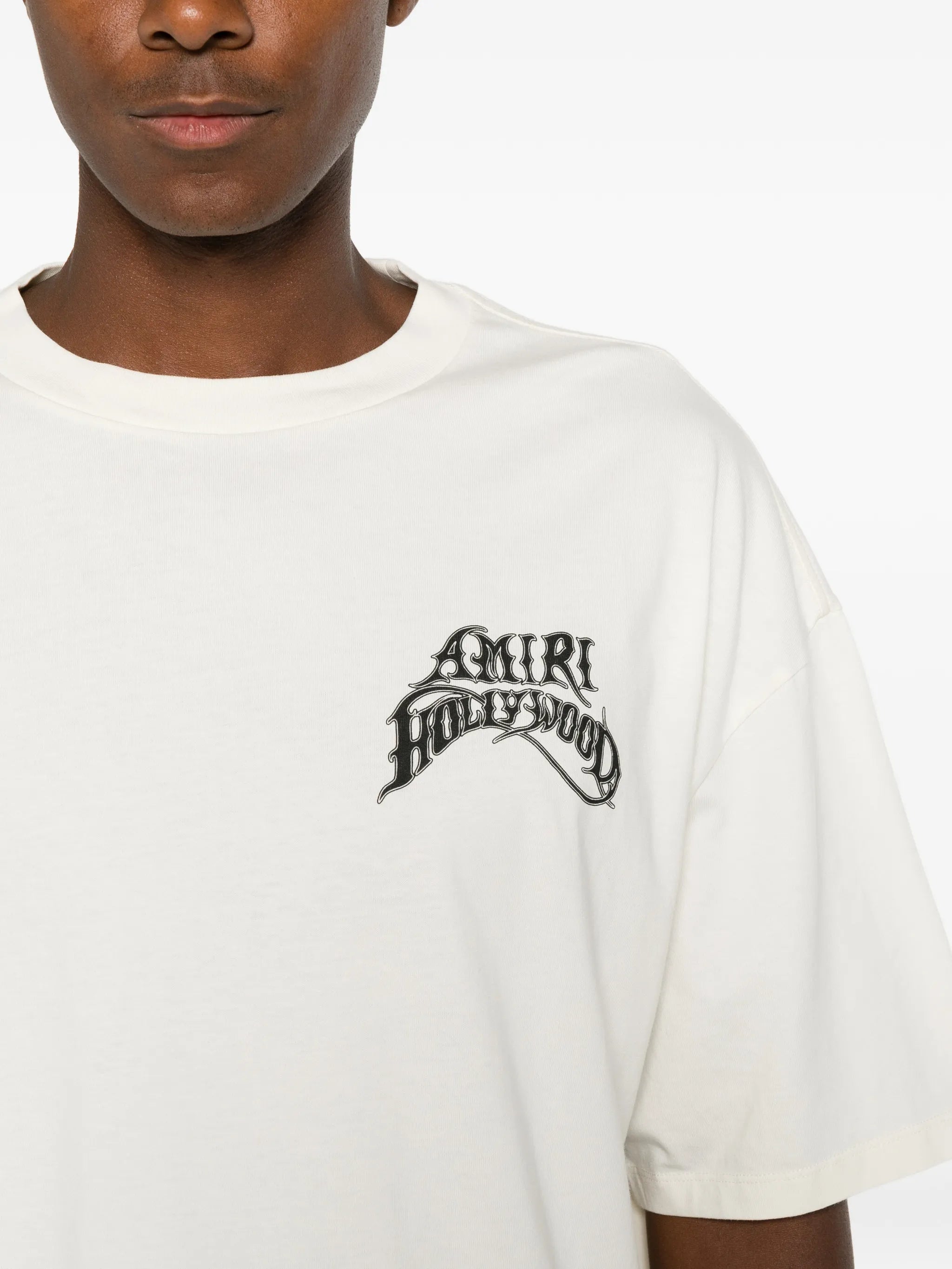 Amiri Amiri Logo-print T-shirt, view 2