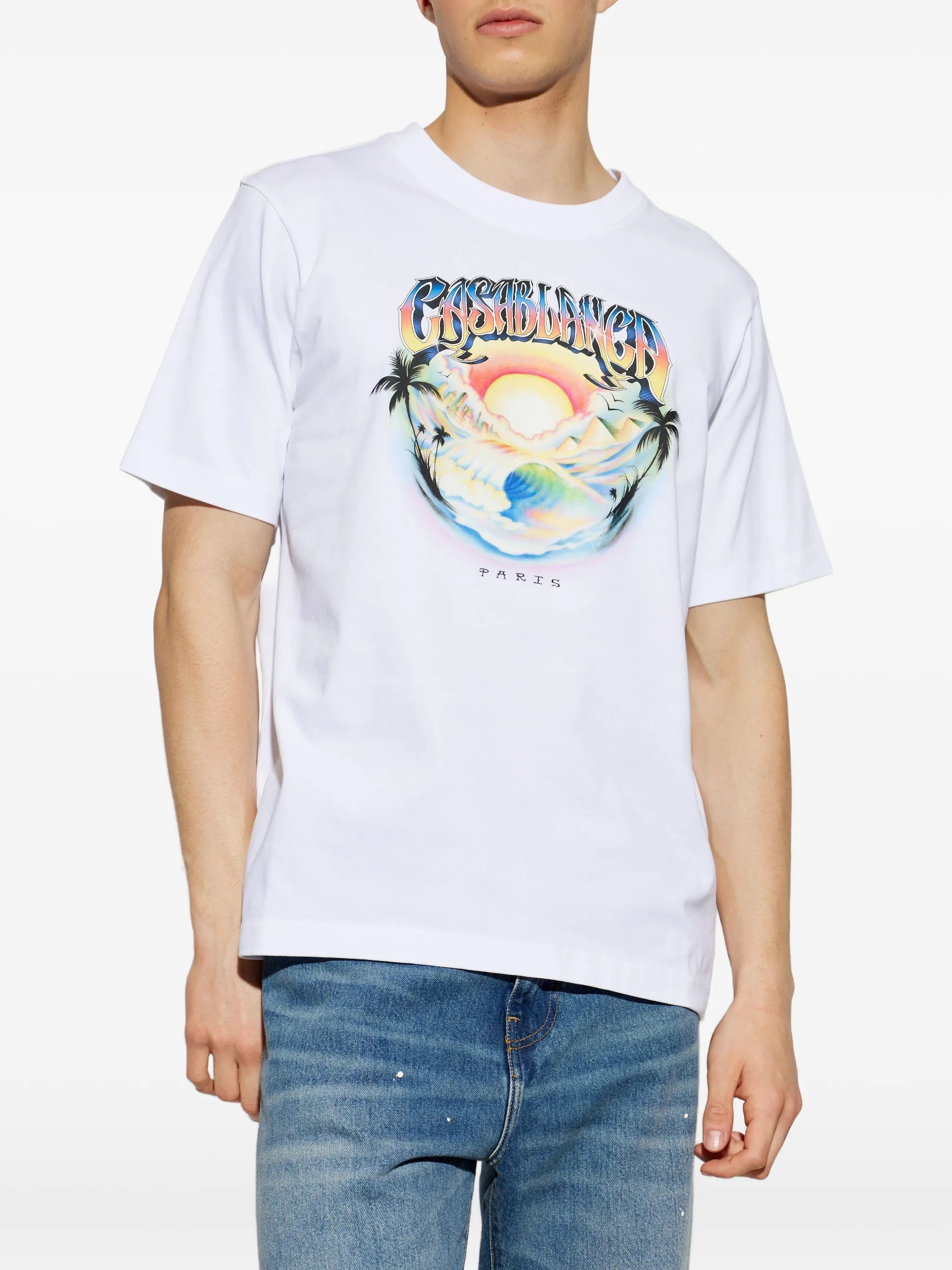 Casablanca Casablanca Graphic-print T-shirt, view 2