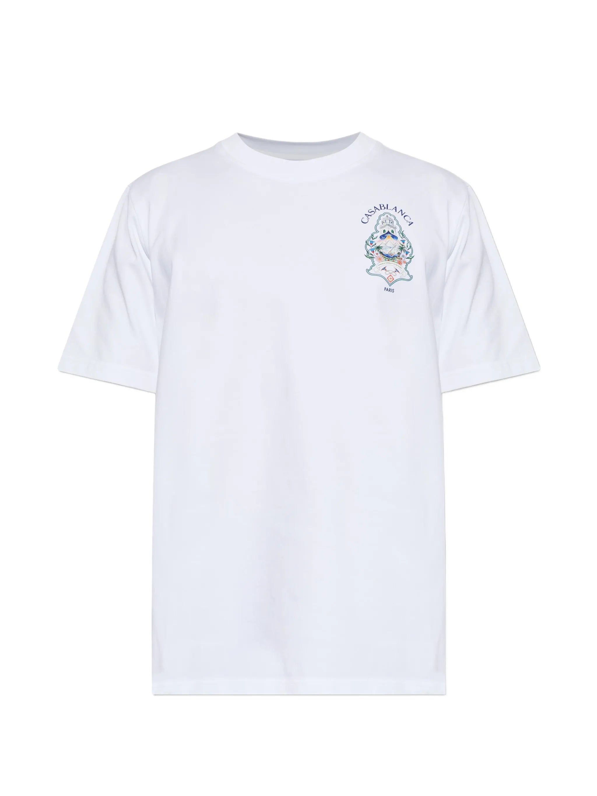 Casablanca Casablanca Hotel Emblem Graphic-print T-shirt