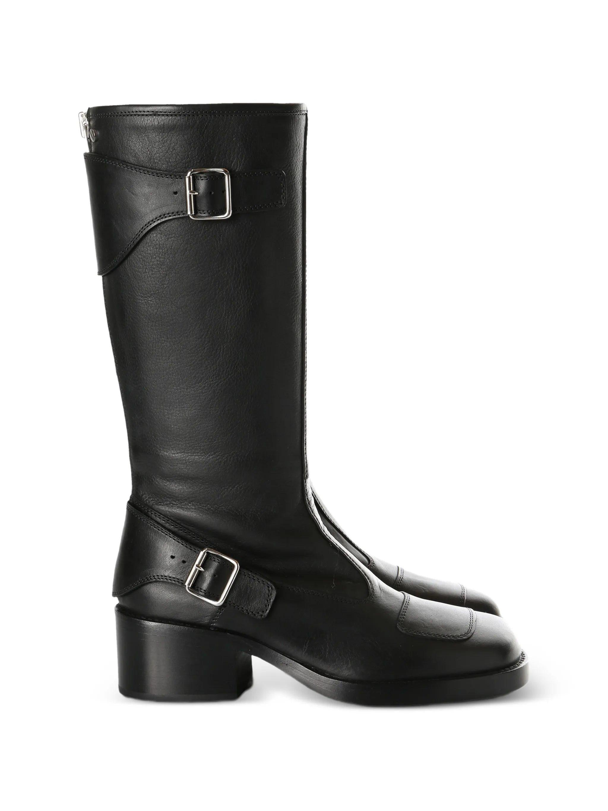 Ann Demeulemeester Ann Demeulemeester Balo Buckle-detail Knee-high Biker Boots