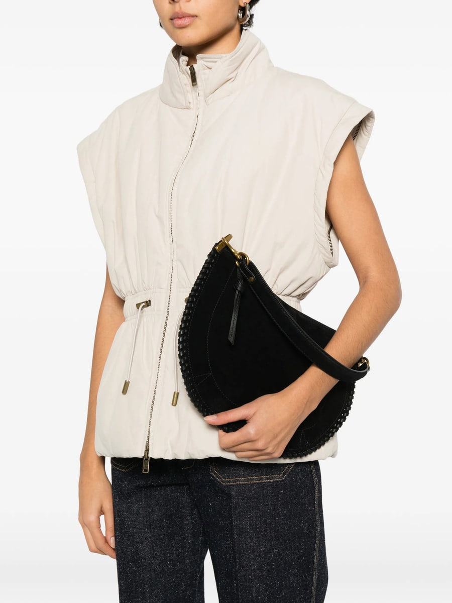 Isabel Marant Isabel Marant Oskan Soft Zip Shoulder Bag, view 3