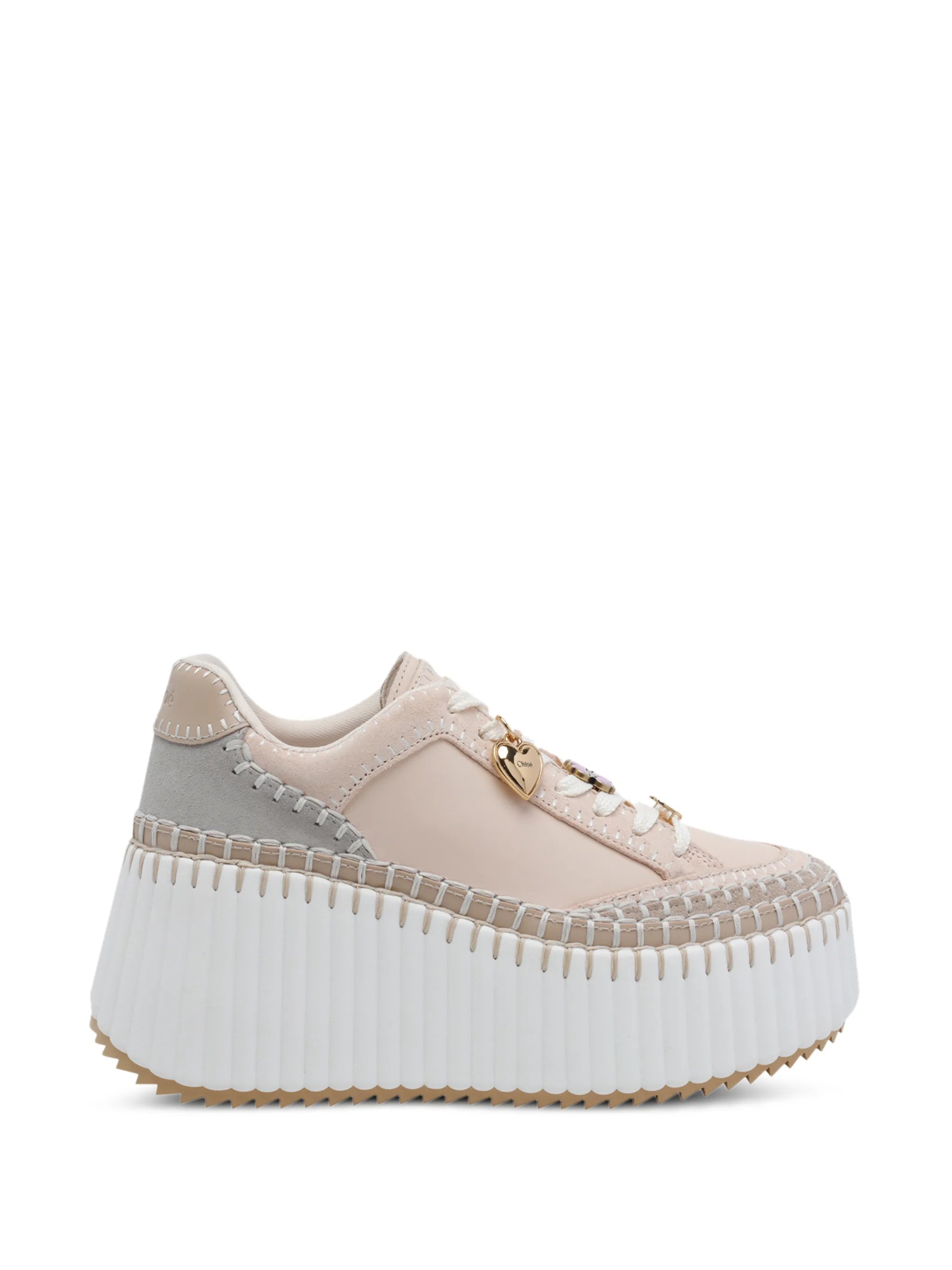 Chloé Chloé Nama Wedge Sneakers