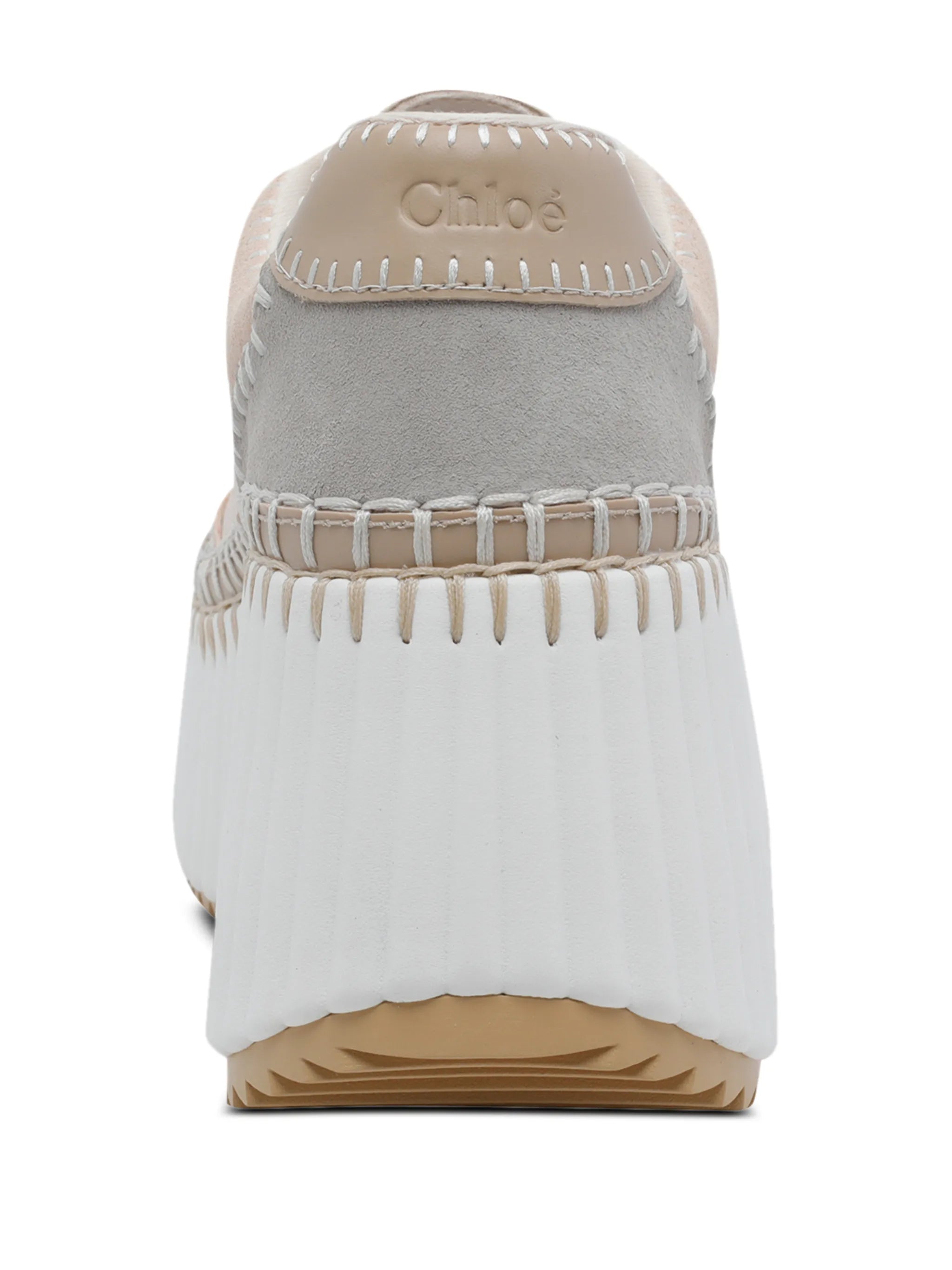 Chloé Chloé Nama Wedge Sneakers, view 2