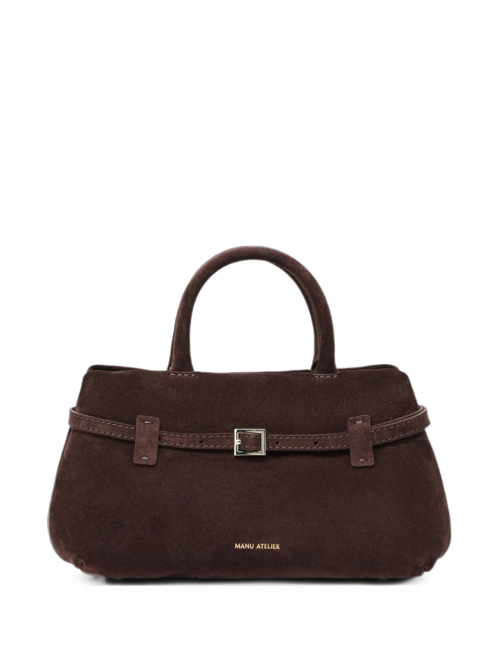 Manu Atelier Manu Atelier 25 Le Cambon Suede Tote Bag