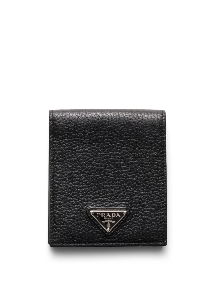 Prada Prada Logo Leather Wallet