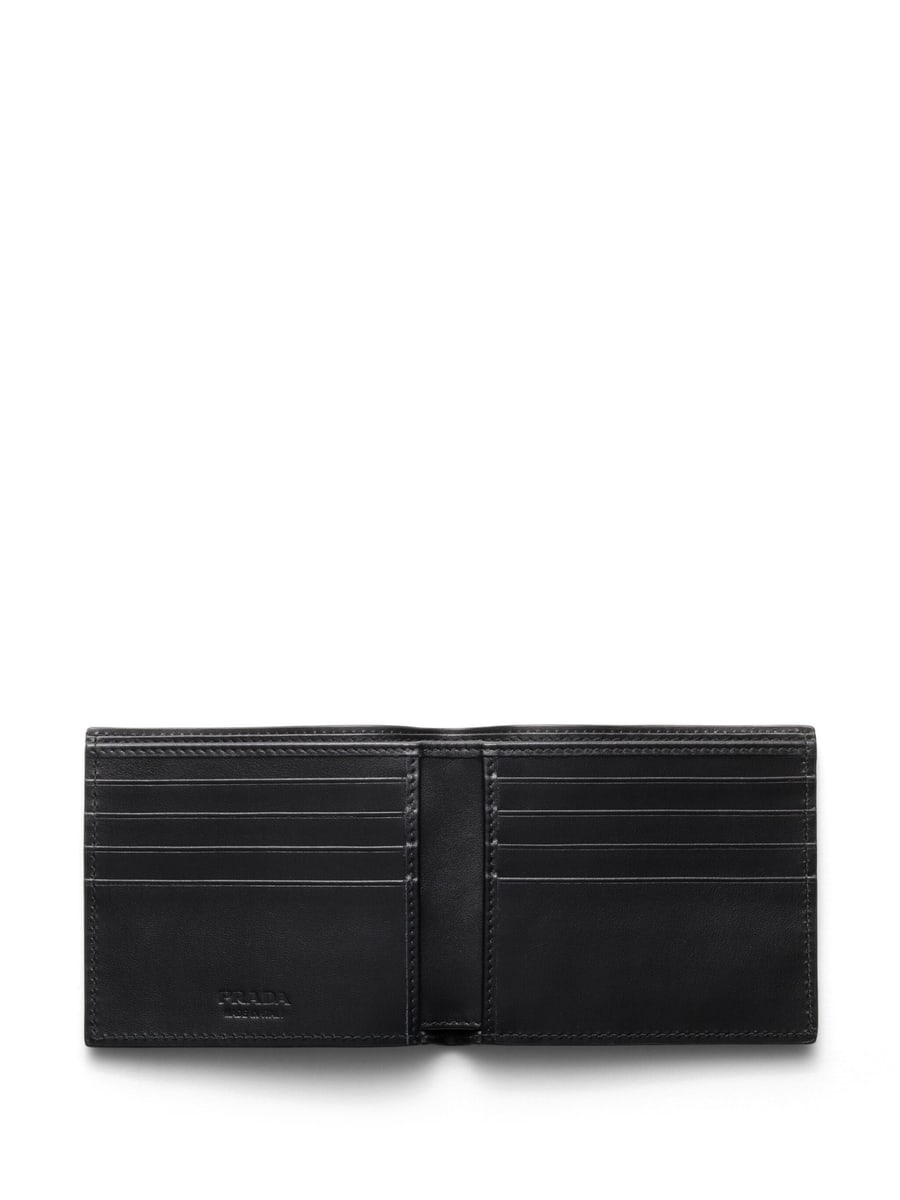 Prada Prada Logo Leather Wallet, view 2