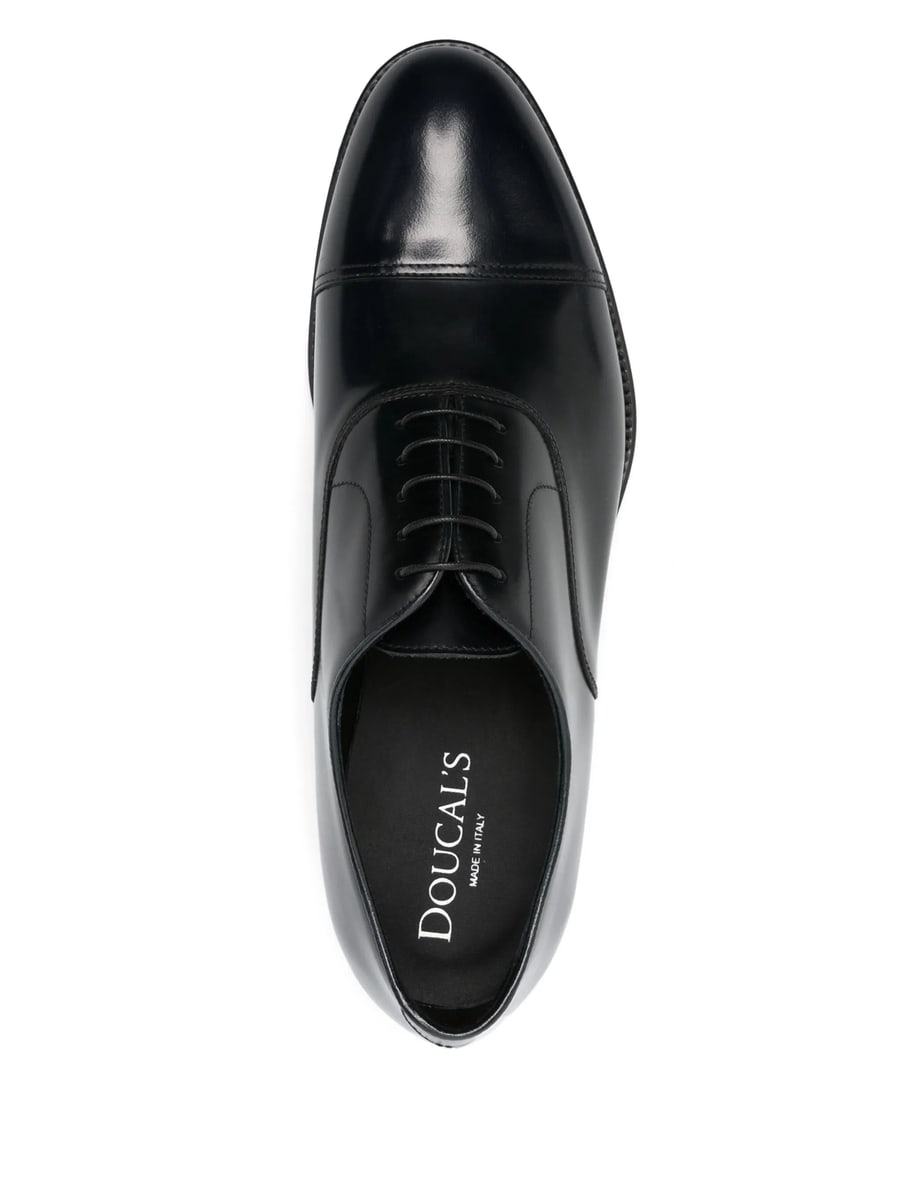 Doucal's Doucal's Leather Oxford Shoes, view 2