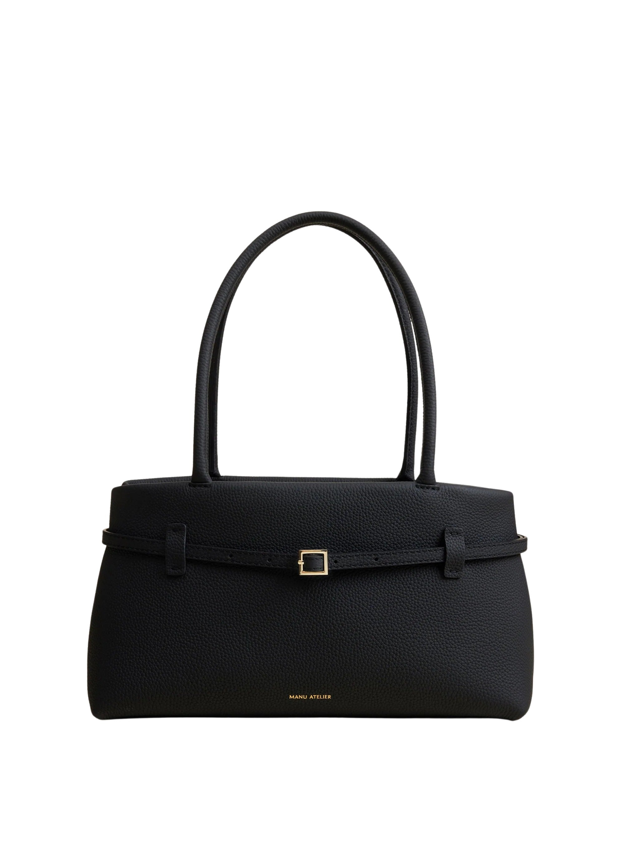Manu Atelier Manu Atelier Buckle-strap Tubular-handles Tote Bag