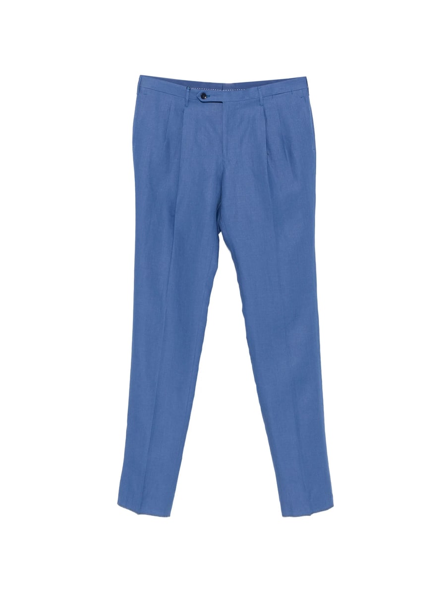 Rota Rota Pleated Pressed-crease Trousers