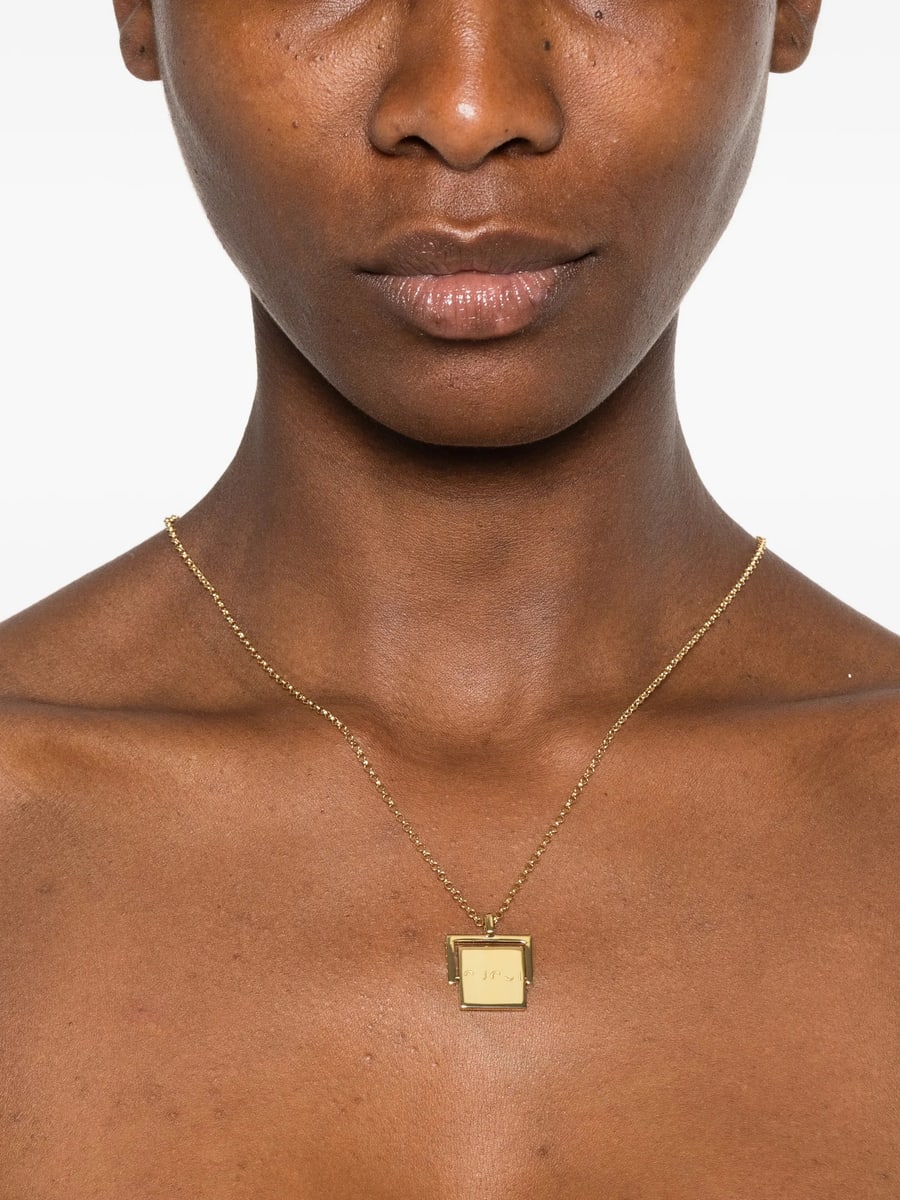 Gucci Gucci Logo-engraved Necklace, view 3