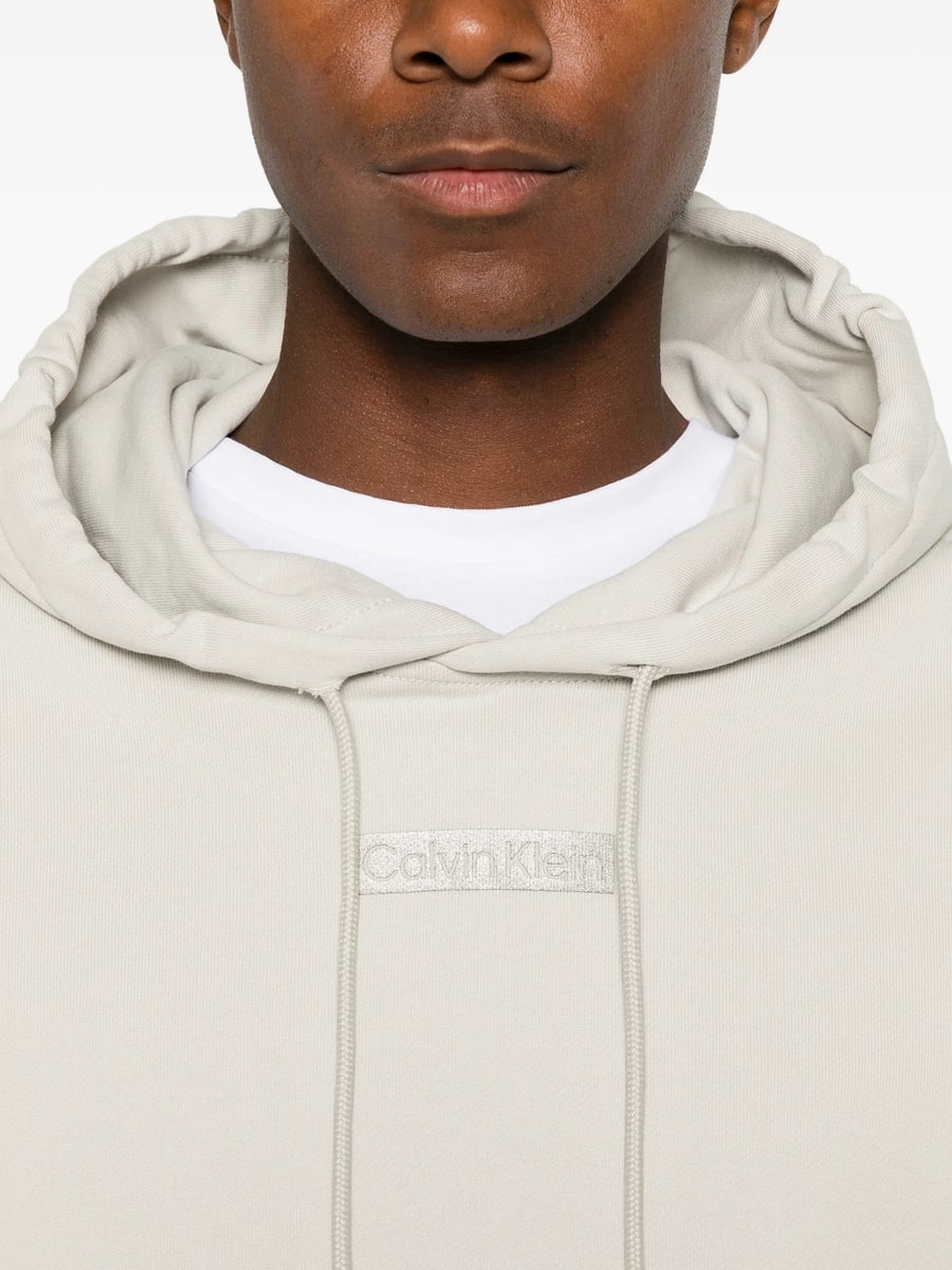 Calvin Klein Calvin Klein Logo-patch Drawstring Hoodie, view 2