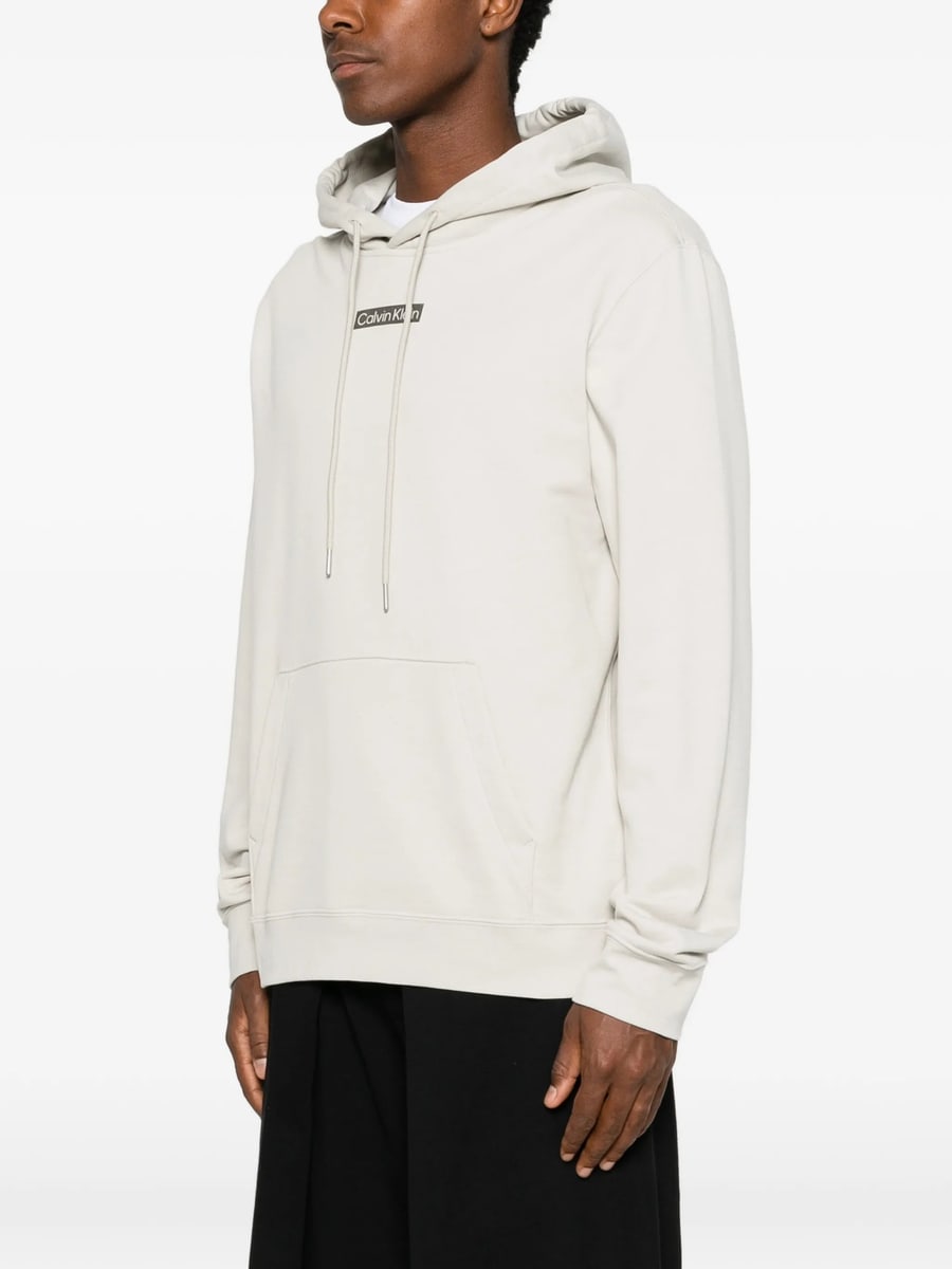 Calvin Klein Calvin Klein Logo-patch Drawstring Hoodie, view 5