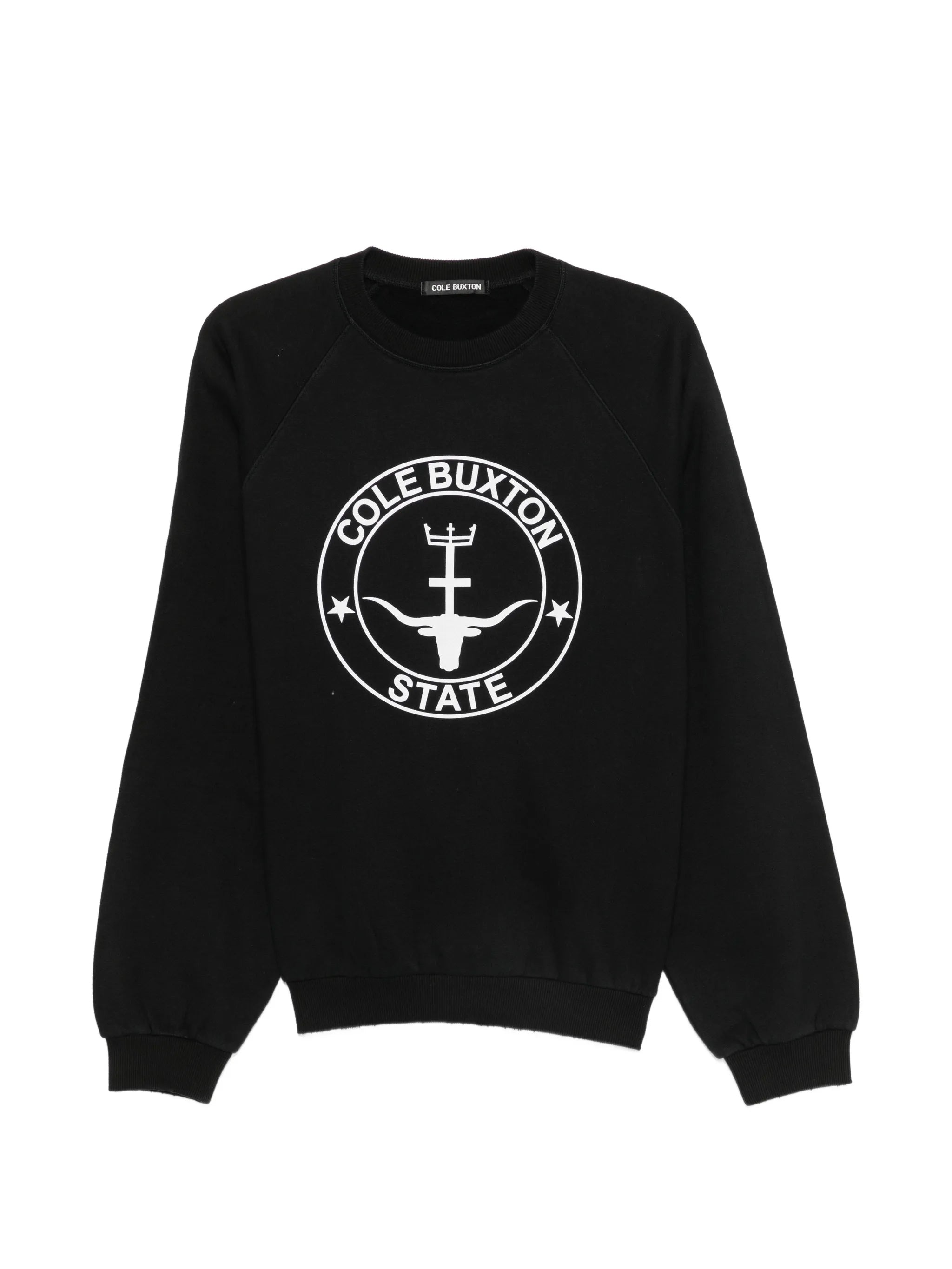 Cole Buxton Cole Buxton Logo-print Raglan-sleeve Sweatshirt