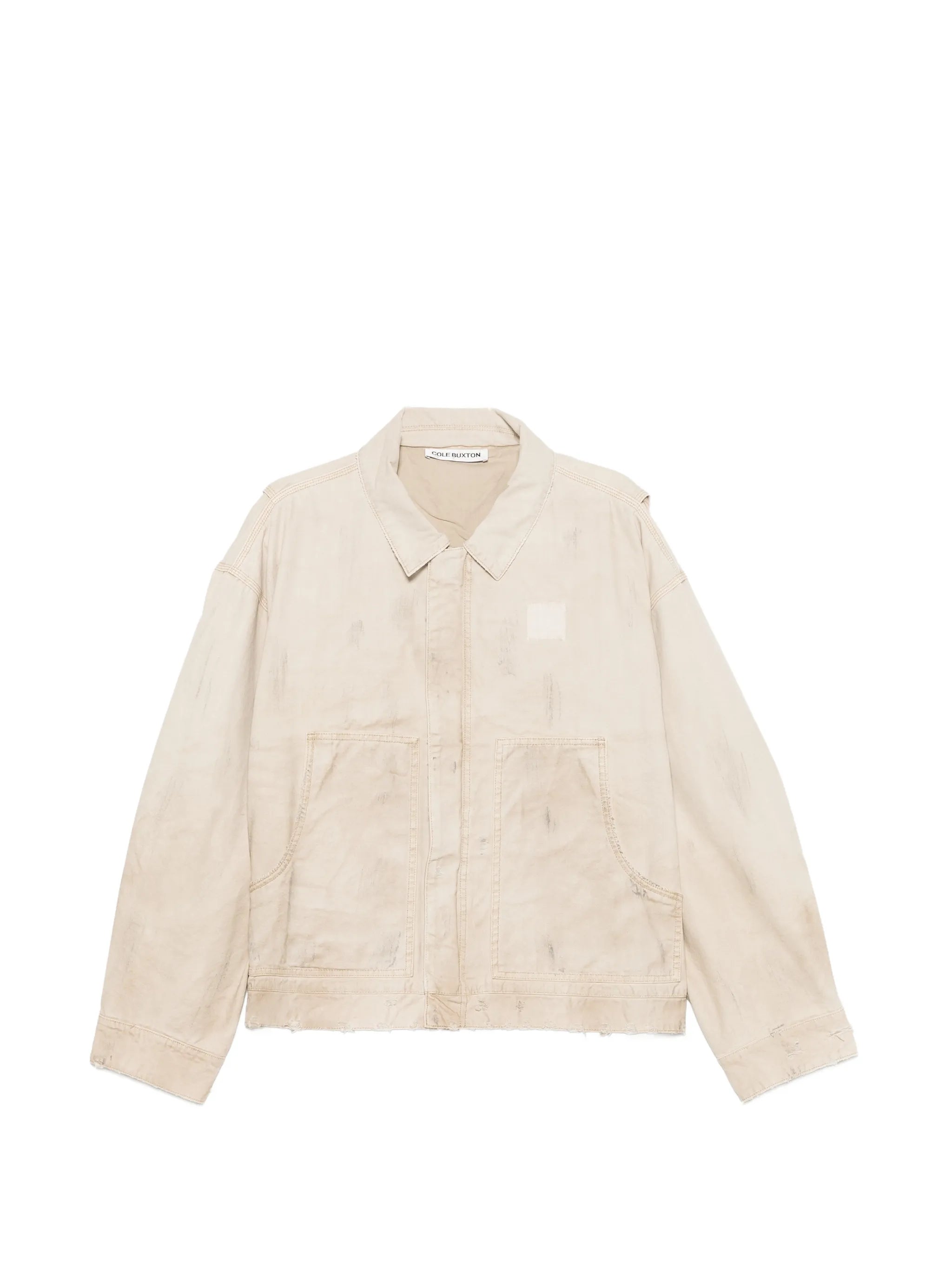 Cole Buxton Cole Buxton Distressed Panelled Jacket