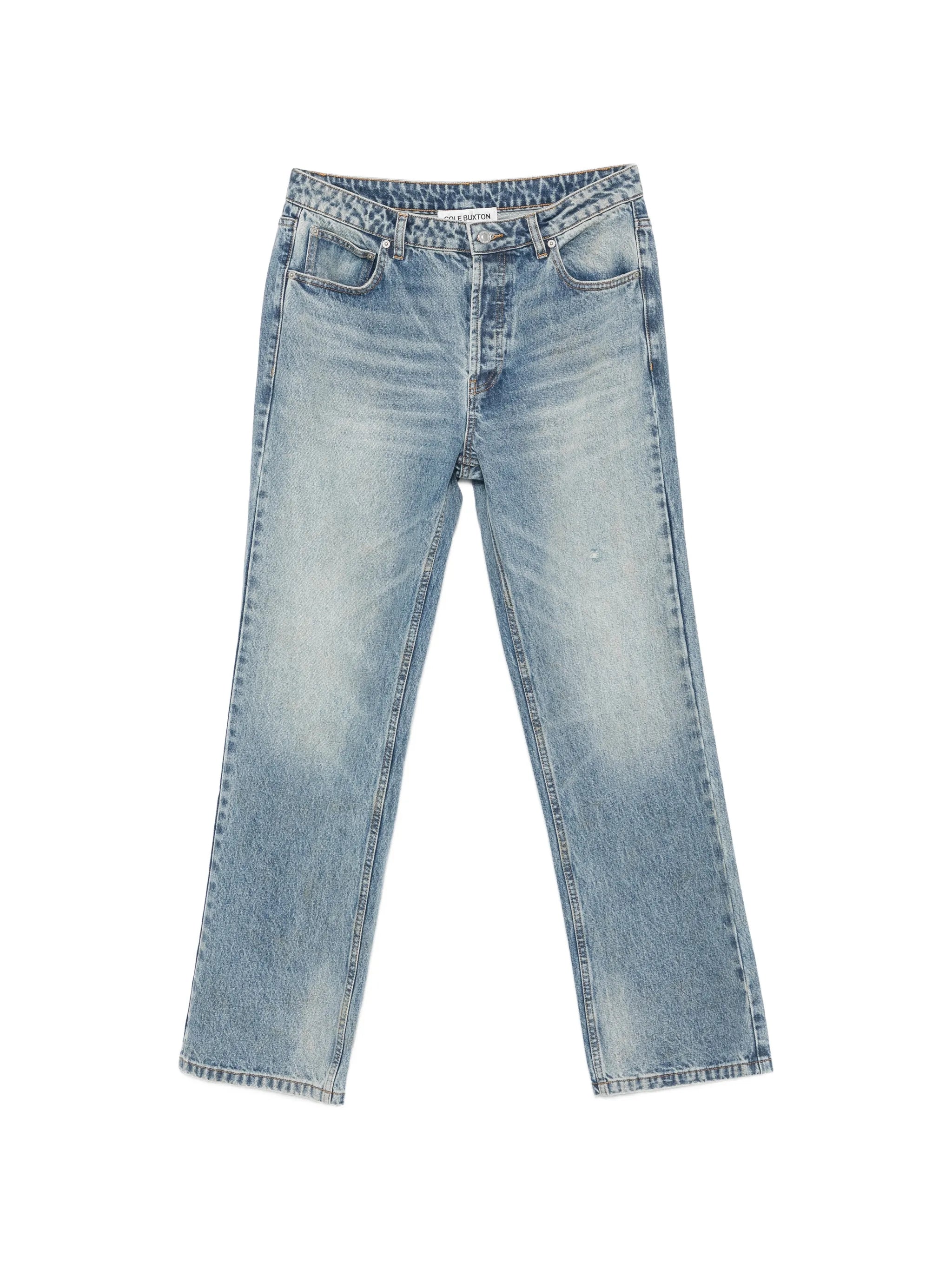 Cole Buxton Cole Buxton Faded Straight-leg Jeans