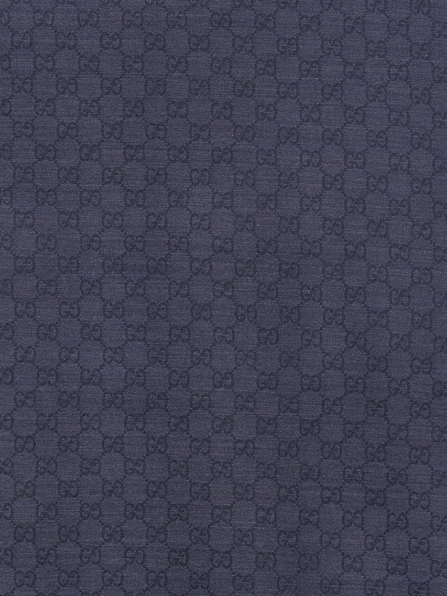 Gucci Gucci GG Supreme Patterned Wool Scarf, view 2