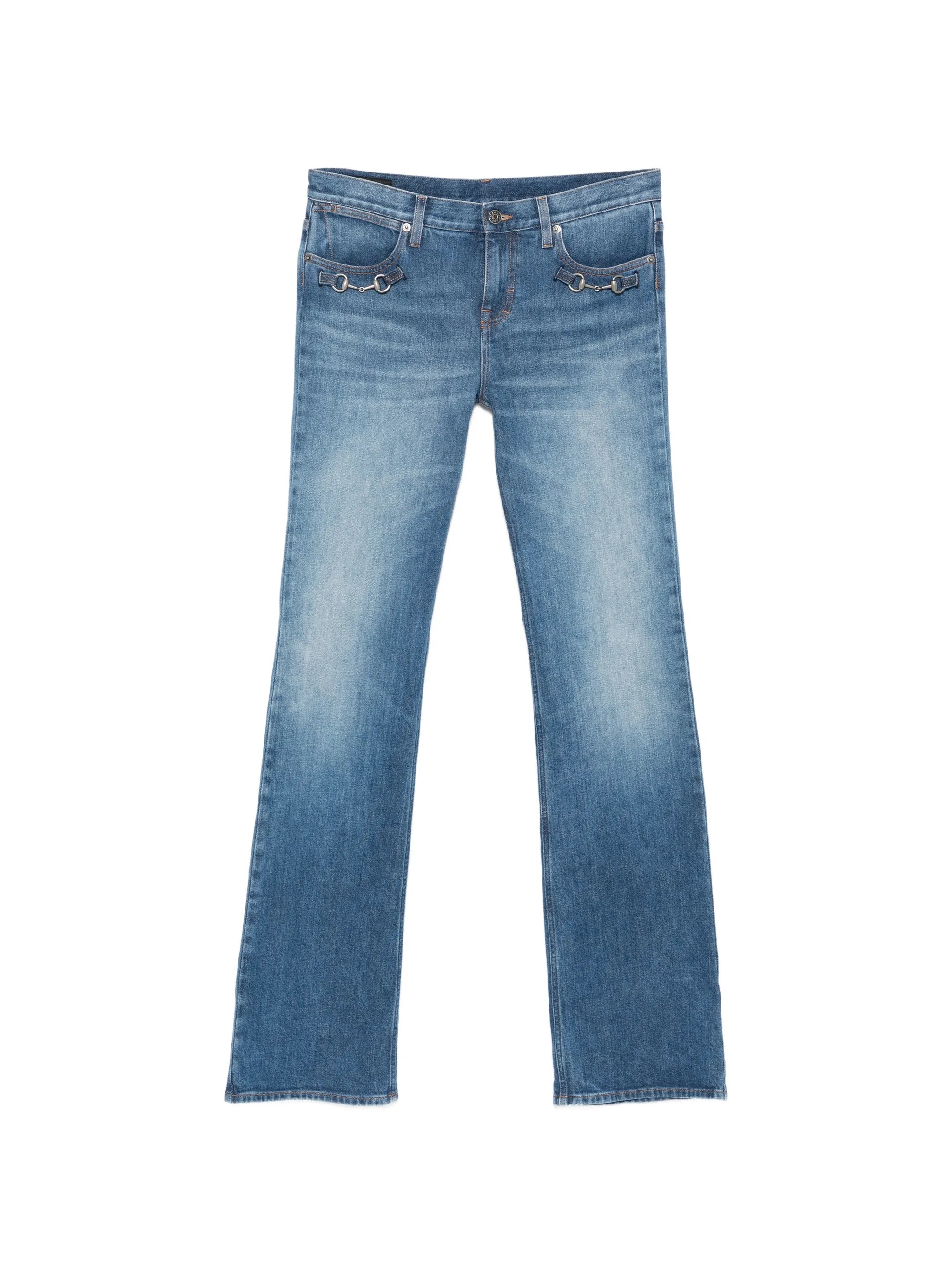 Gucci Gucci Horsebit Flared Jeans