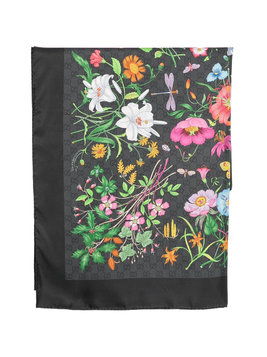Gucci Gucci Flora Carré Scarf