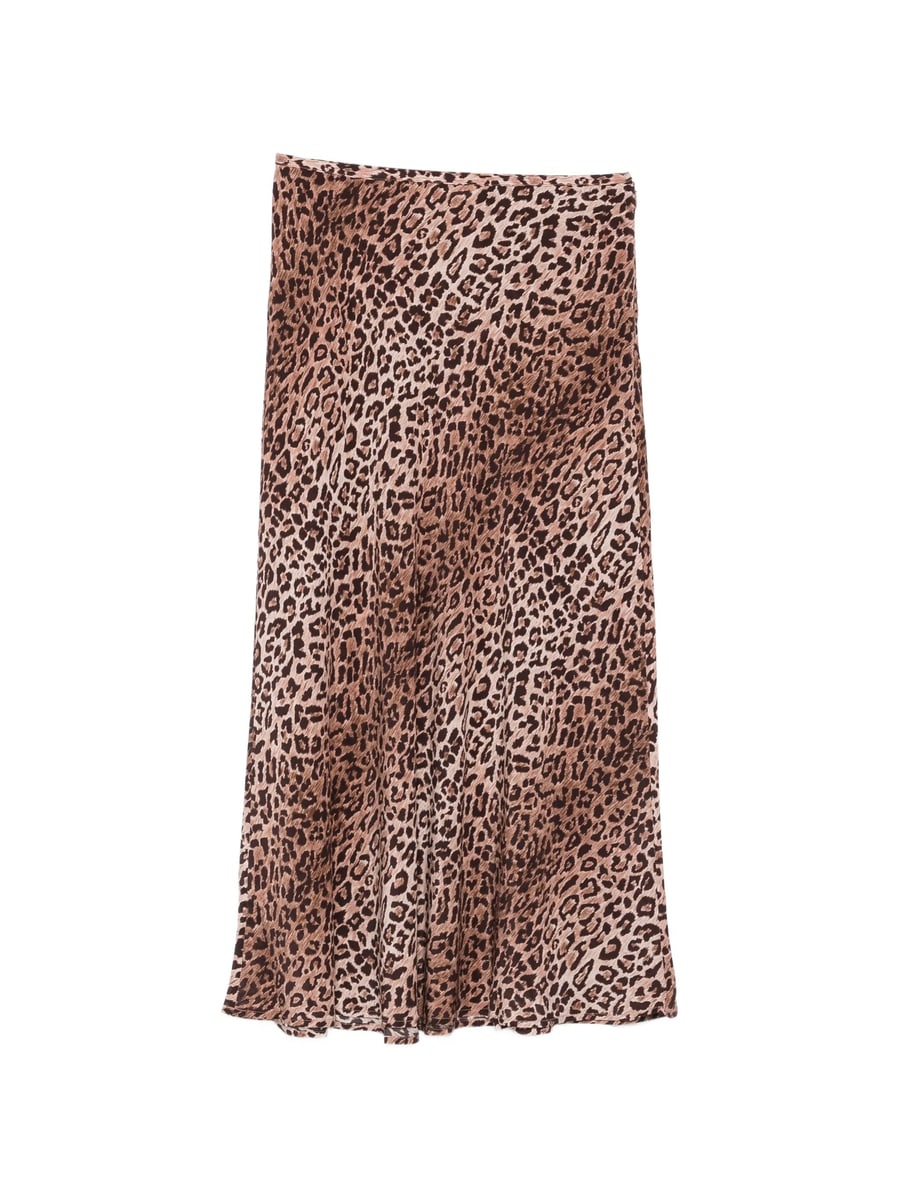 Rixo Rixo Kelly Leopard-print Maxi Skirt