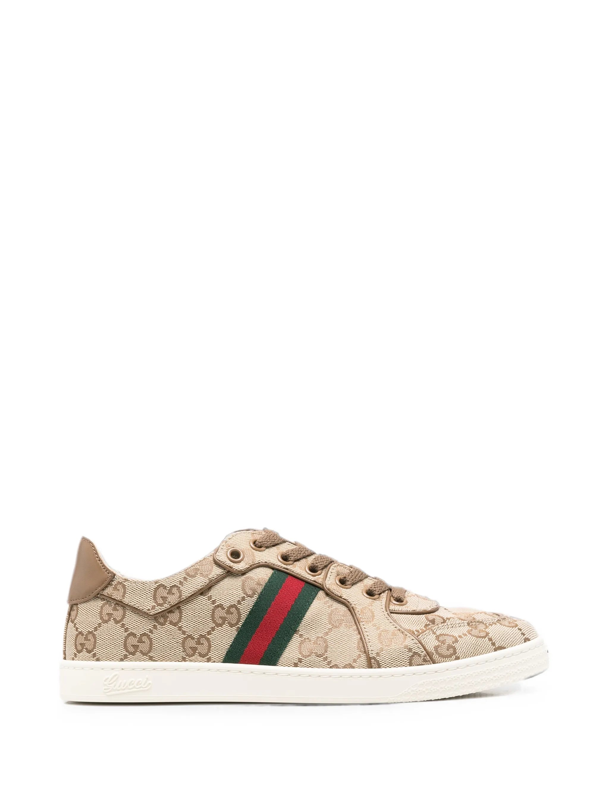Gucci Gucci GG Supreme Web-stripe Sneakers