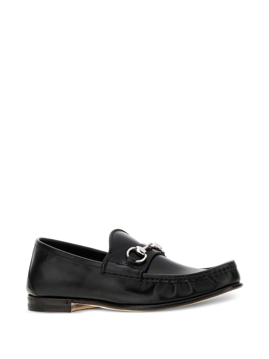 Gucci Gucci Lugano Horsebit Loafers, view 2