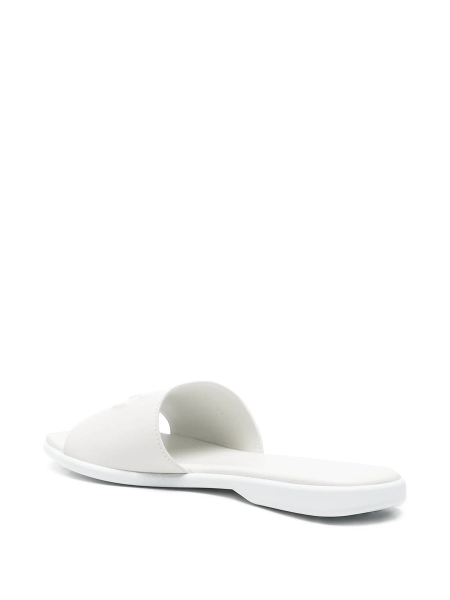 Gucci Gucci Farah Leather Flat Sandals, view 4