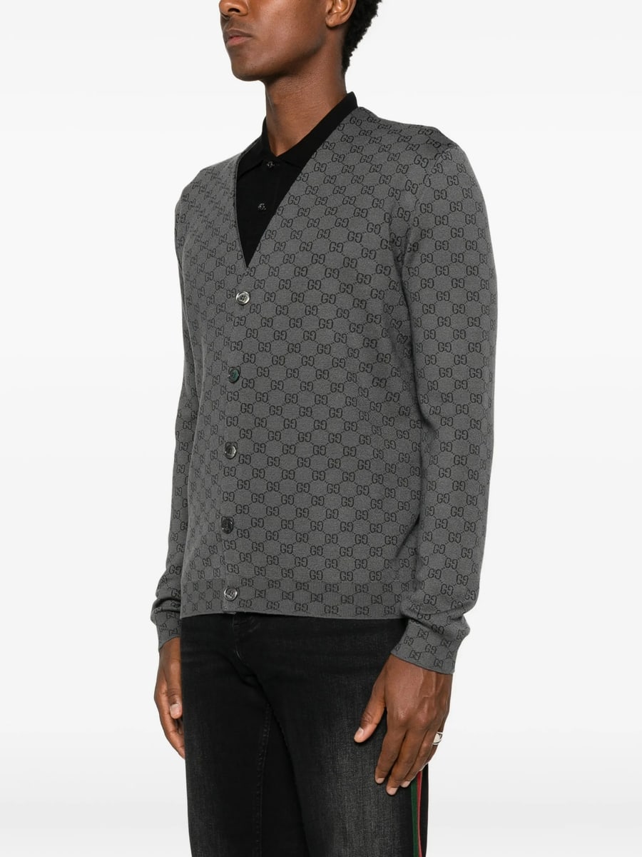 Gucci Gucci GG Supreme Cardigan, view 4
