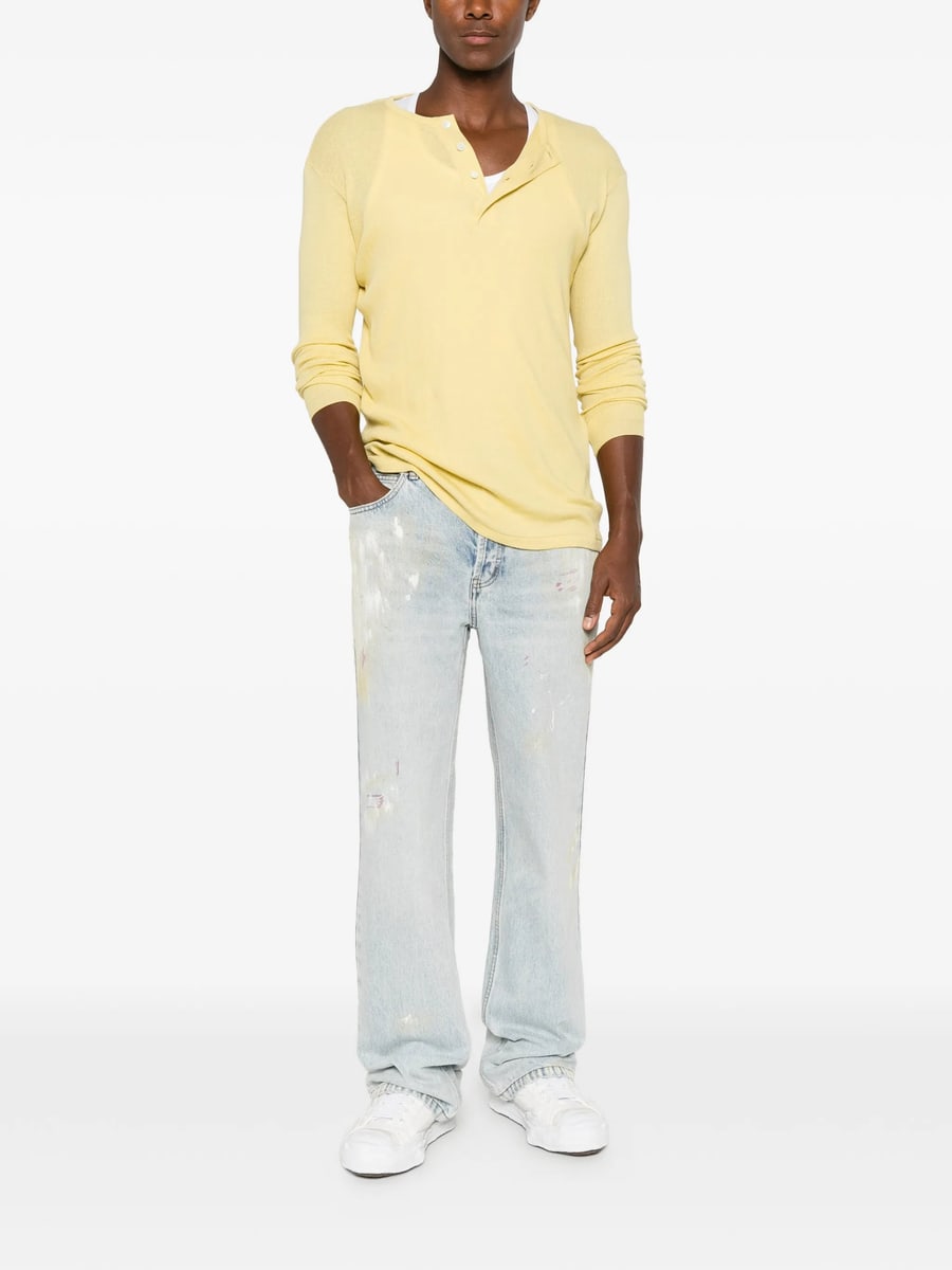 Cole Buxton Cole Buxton Paint-splatter Distressed Jeans, view 3