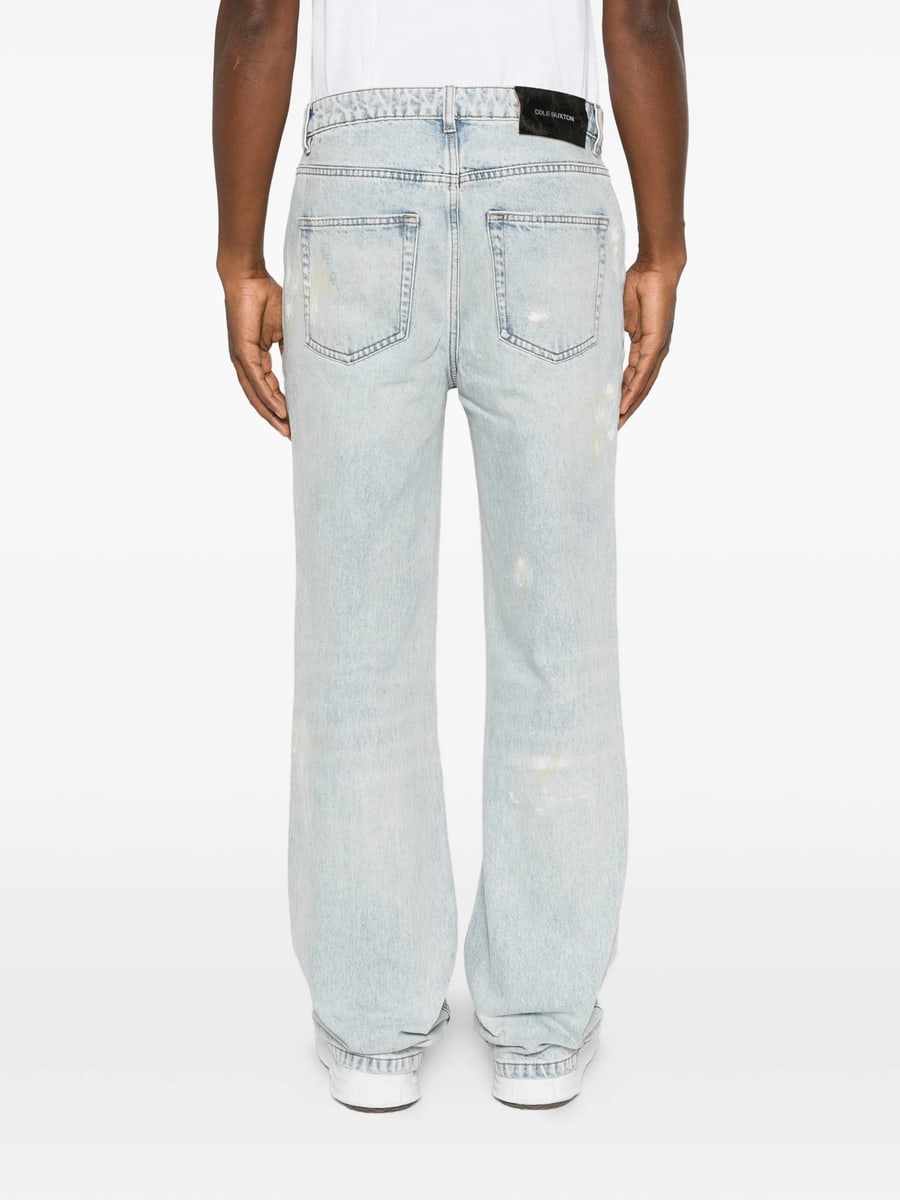 Cole Buxton Cole Buxton Paint-splatter Distressed Jeans, view 5