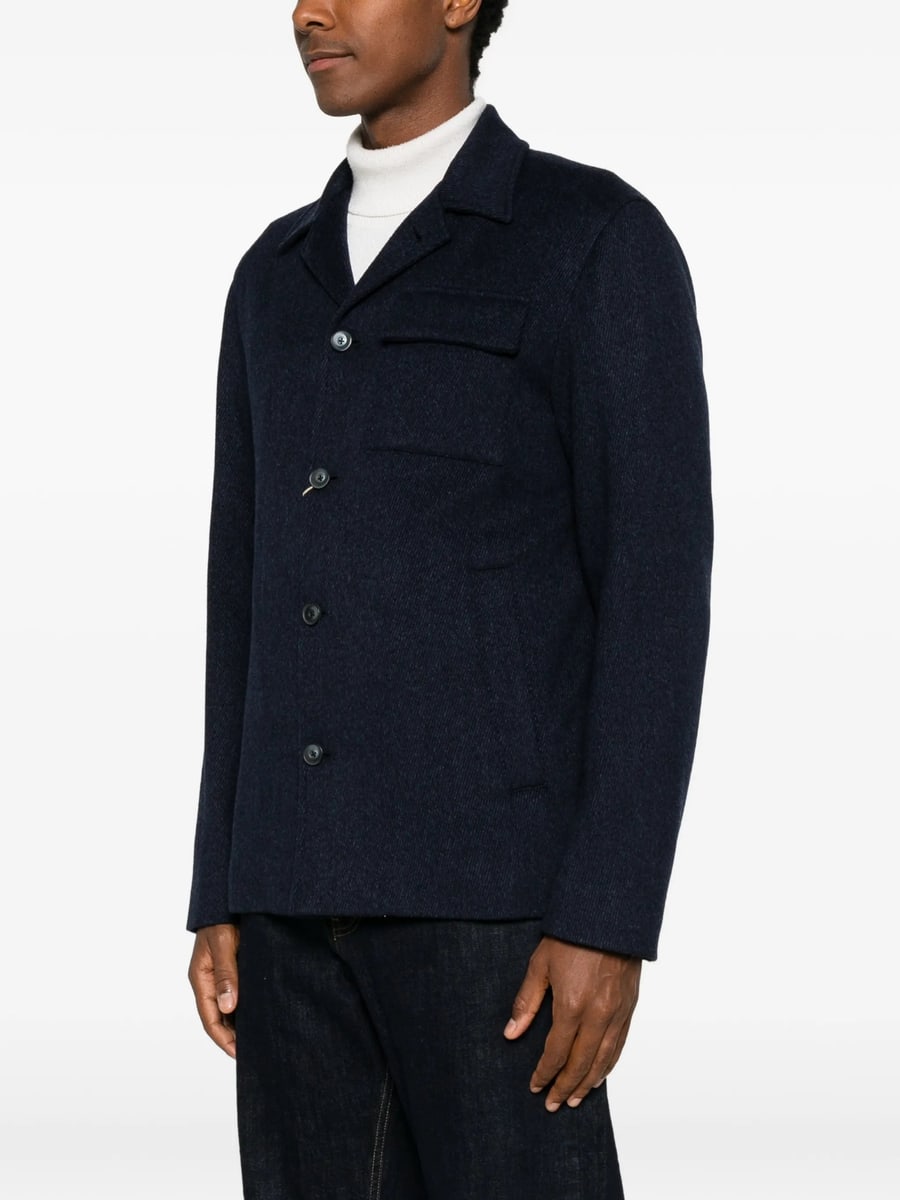 Herno Herno Chest Flap-pocket Button-up Jacket, view 2