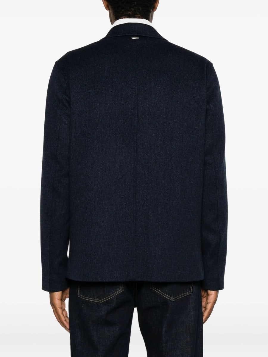 Herno Herno Chest Flap-pocket Button-up Jacket, view 4