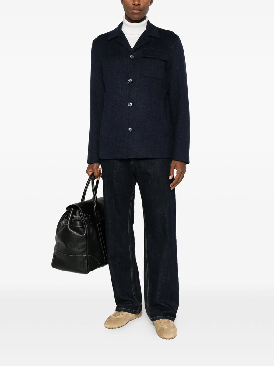 Herno Herno Chest Flap-pocket Button-up Jacket, view 5