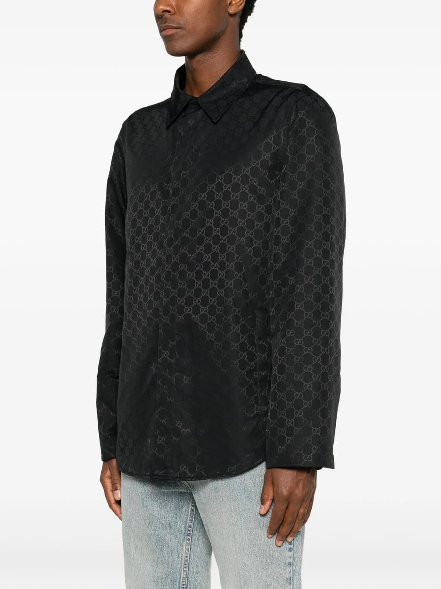 Gucci Gucci GG Supreme Shirt Jacket, view 2