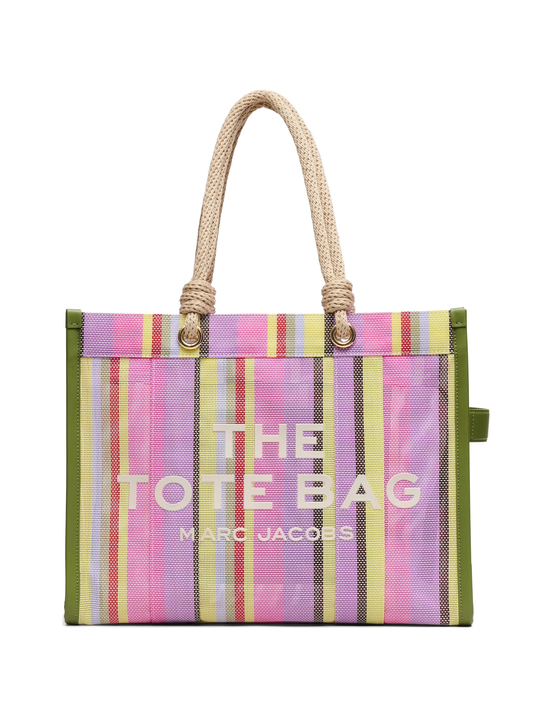 Marc Jacobs Marc Jacobs The Stripe Mesh Large Tote Bag
