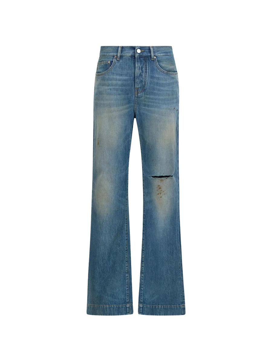 Amiri Amiri Slash Bootcut Jeans