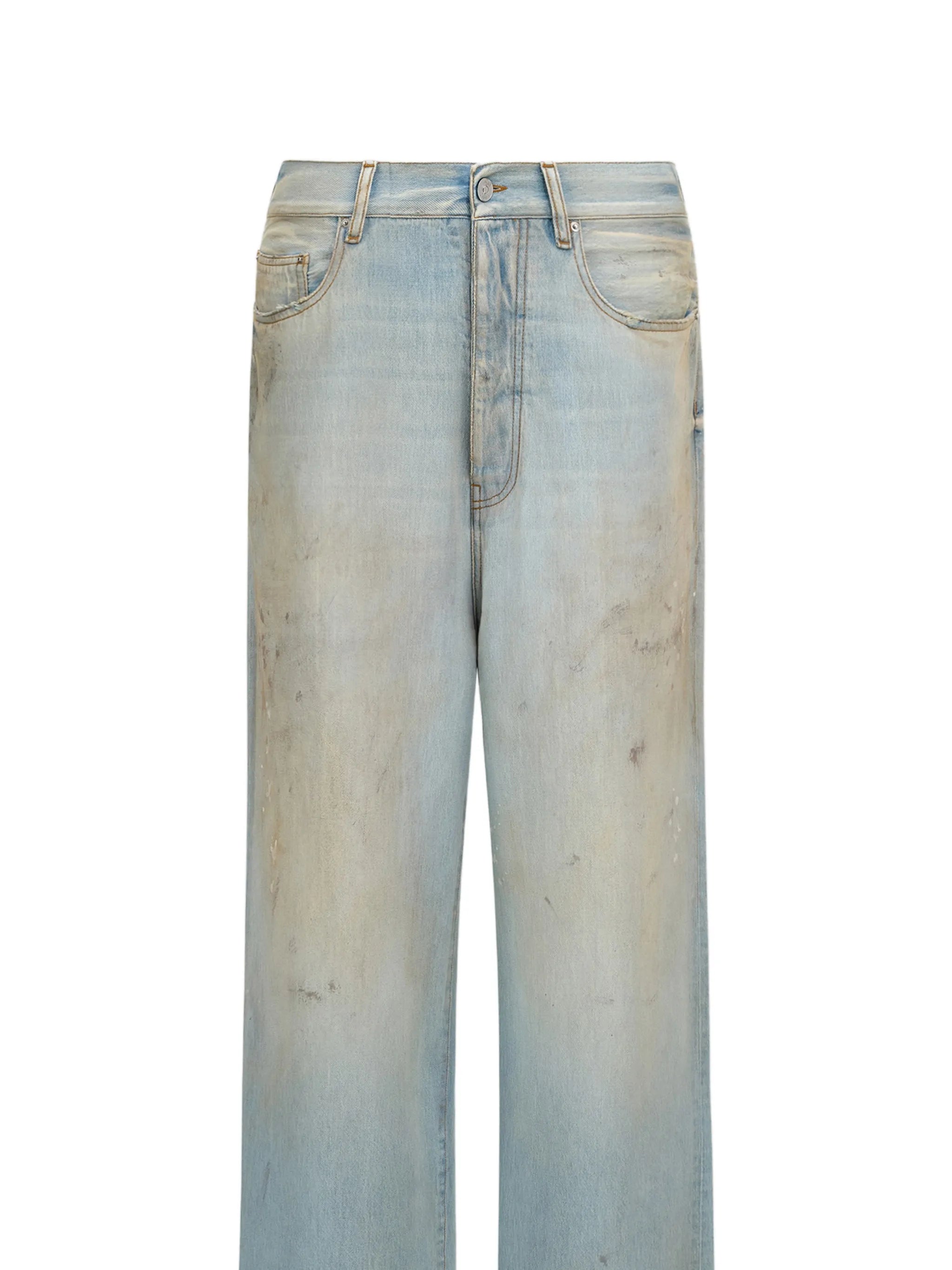 Amiri Amiri Faded Baggy Jeans, view 2