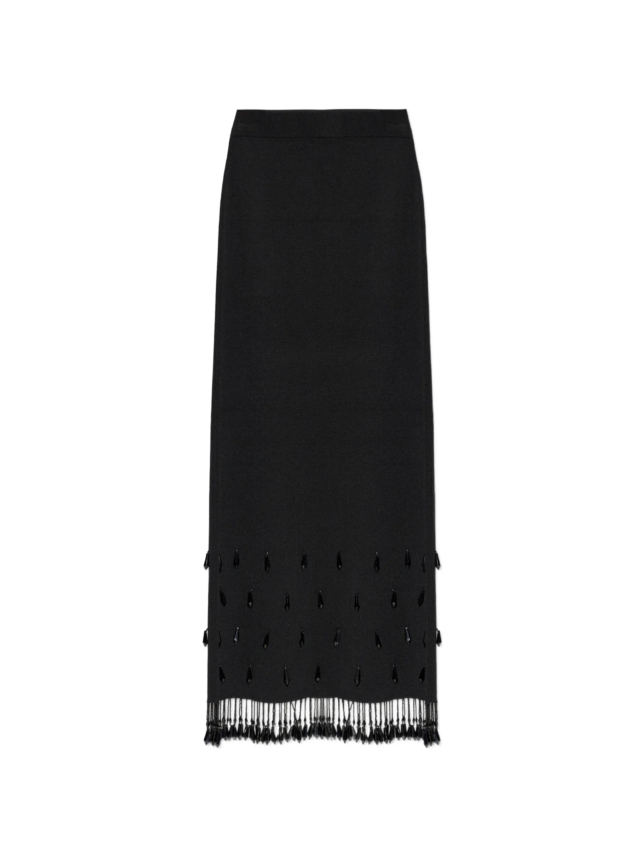 By Malene Birger By Malene Birger Estilla Beaded Fringe Maxi Skirt