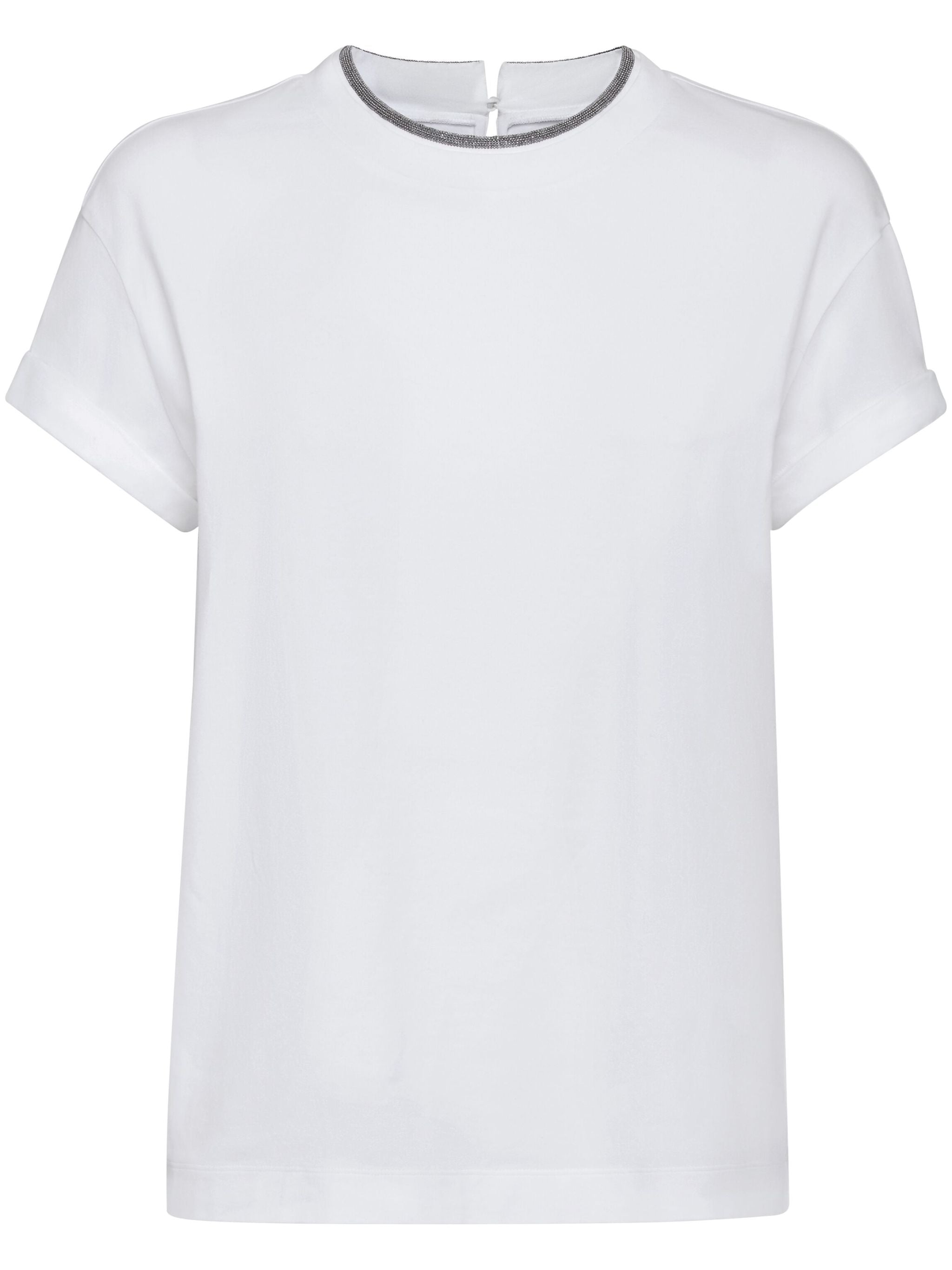 Brunello Cucinelli Brunello Cucinelli Contrast-trim T-shirt