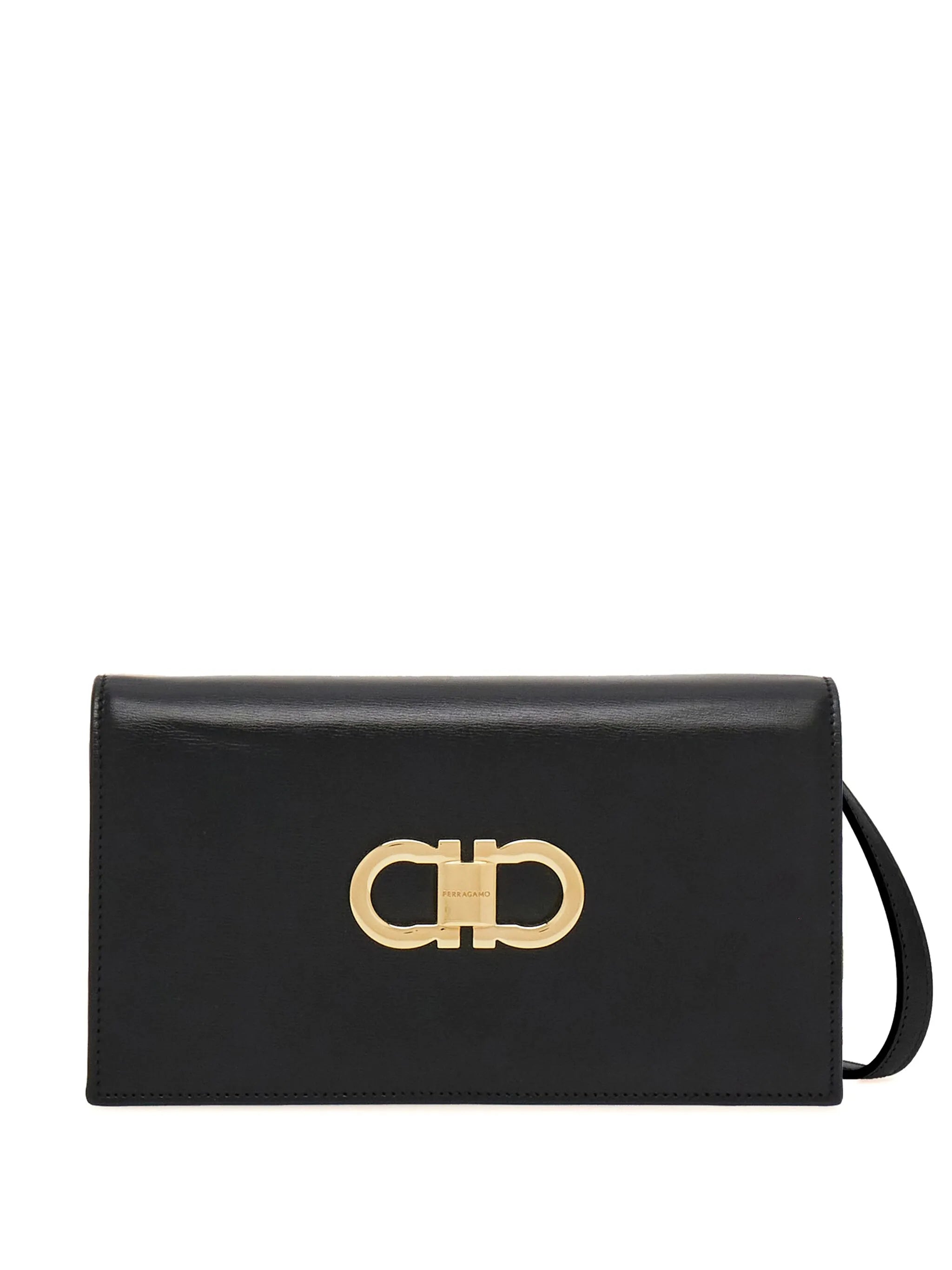 Ferragamo Ferragamo Double Gancini Mini Shoulder Bag