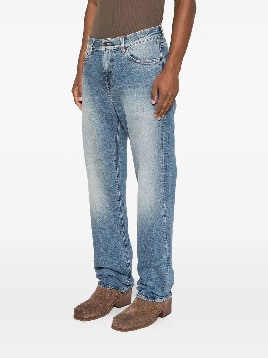 Blk Dnm Blk Dnm Five-pocket Jeans, view 4