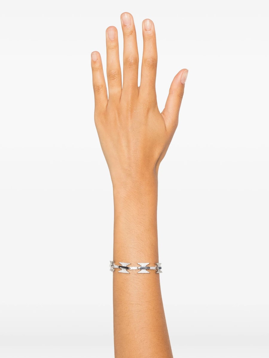 Darkai Darkai Razor Crystal-embellished Wire Bracelet, view 4