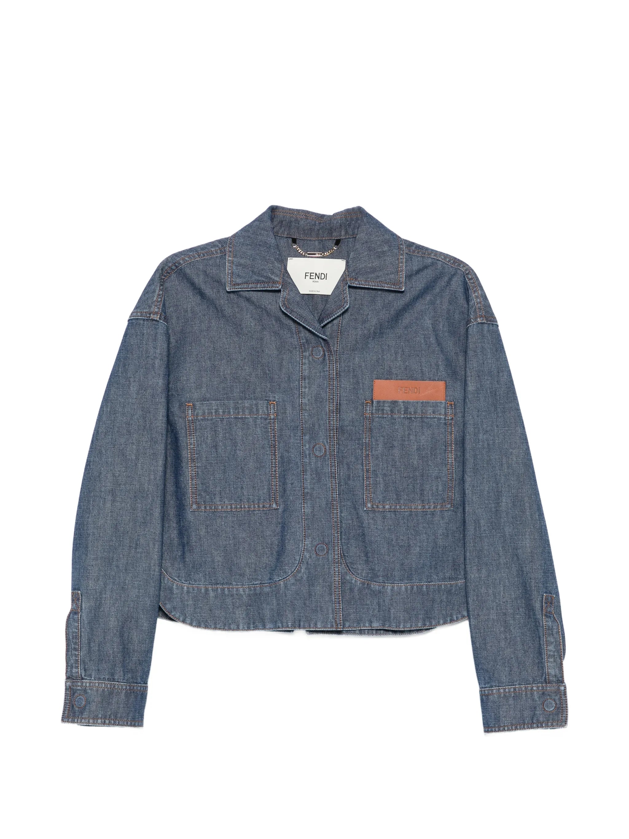 Fendi Fendi Logo-patch Patch-pocket Jacket